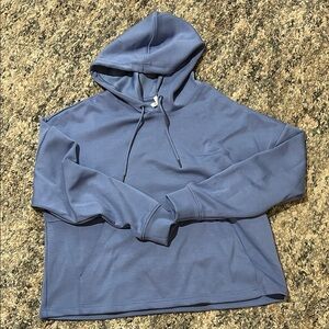 Maurice’s Blue Hooded Crop Sweatshirt